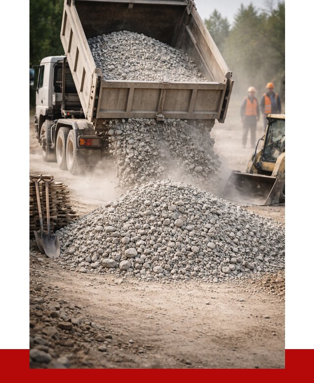 Купить дробленый бетон в Карталах от 1773 р./куб | ПРОНЕРУДКрт