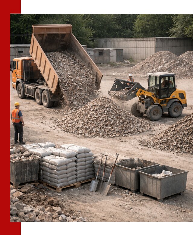 Вторичные материалы для отсыпки в Карталах — поставка и доставка