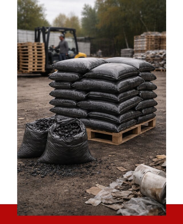 Купить уголь в мешках с доставкой в Карталах от 7823 р. | ПРОНЕРУДКрт