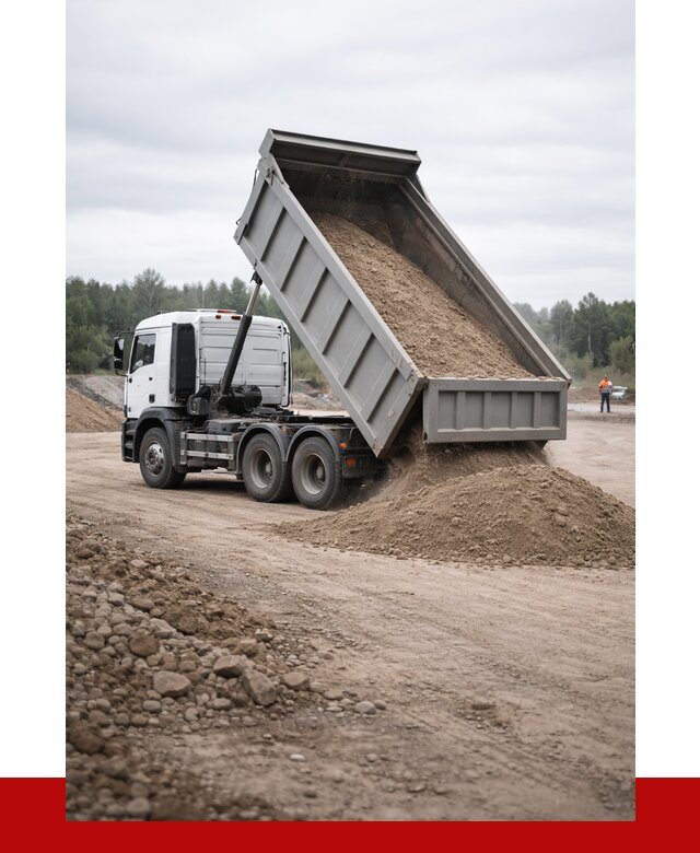 Доставка самосвалом 15 кубов в Карталах от 6780 руб. | ПРОНЕРУДКрт
