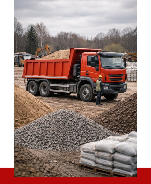 Доставка самосвалом 25 кубов в Карталах от 7823 р. | ПРОНЕРУДКрт