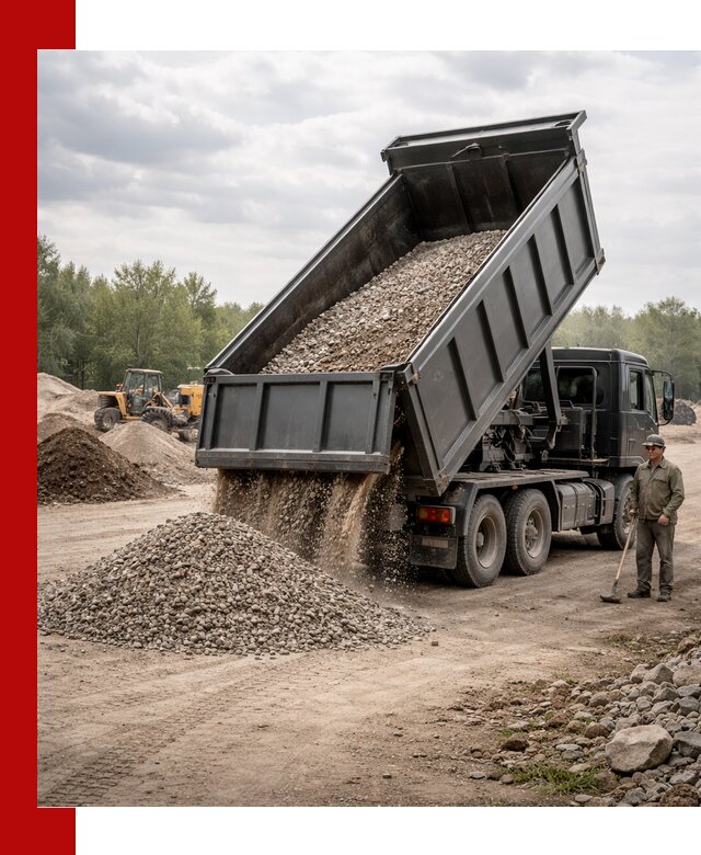 Доставка самосвалом 30 м3 по выгодным ценам в Карталах