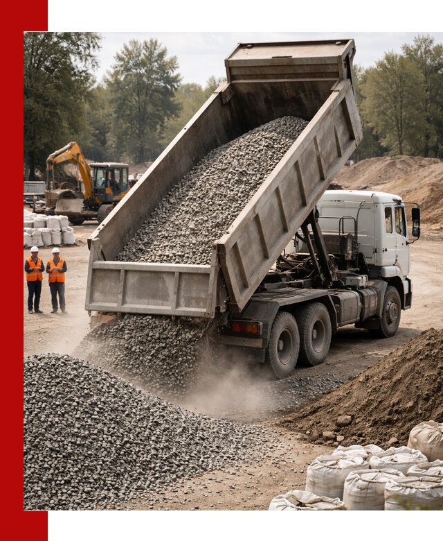 Аренда самосвала в Карталах для доставки сыпучих и нерудных материалов