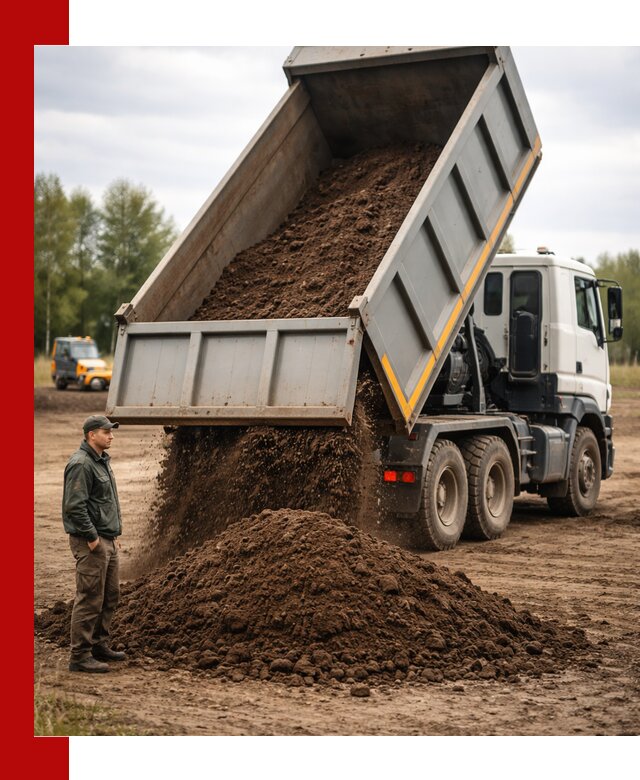 Аренда самосвала с водителем в Карталах для сыпучих грузов и навоза