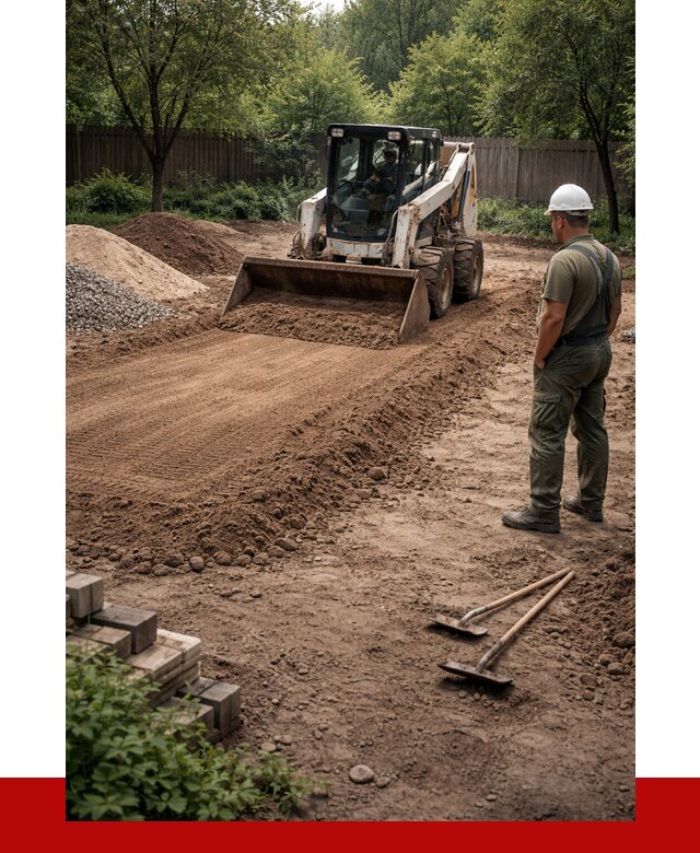 Выравнивание участка под ключ в Карталах от 3651 р. | ПРОНЕРУДКрт
